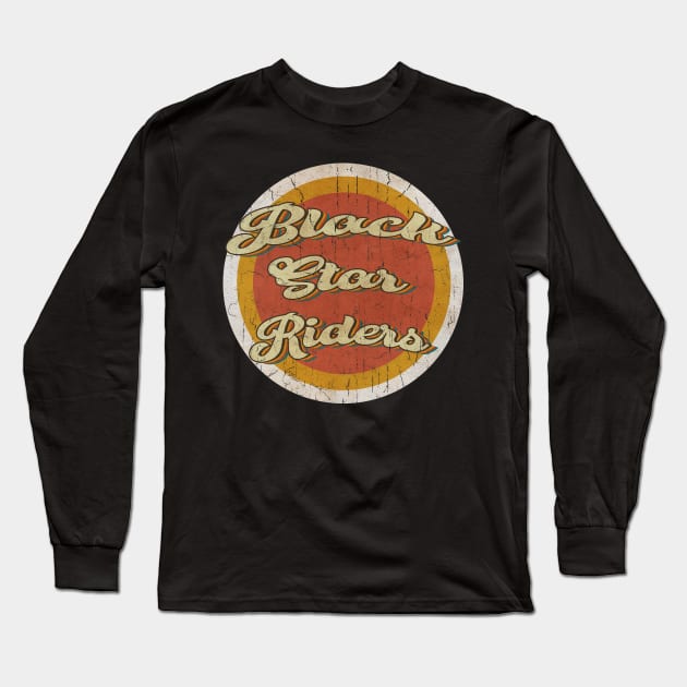 circle vintage Black Star Riders Long Sleeve T-Shirt by KewanAlasStore